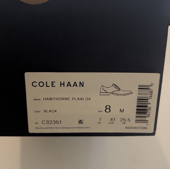 Cole Haan Hawthorne Leather Oxford Shoes